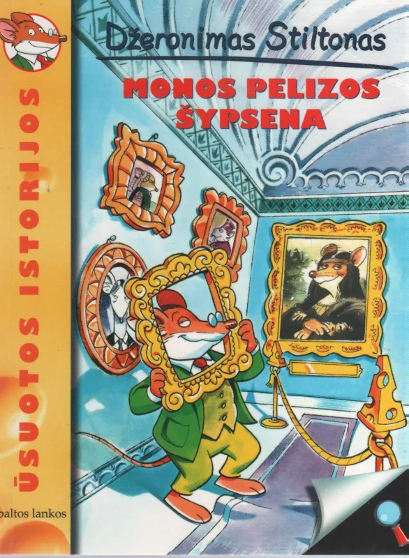 Stiltonas Džeronimas Monos Pelizos šypsena (9) - Džeronimas Stiltonas, knyga