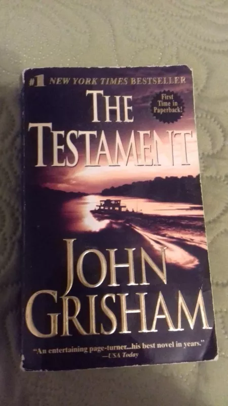 The Testament - John Grisham, knyga