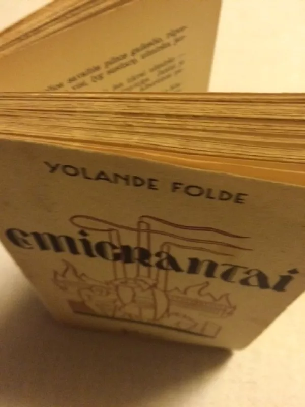 Emigrantai - Yolande Foldes, knyga