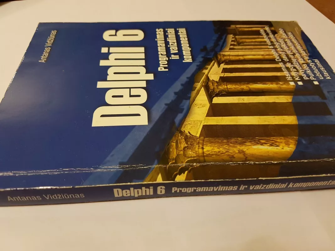 Delphi 6 programavimas ir vaizdiniai komponentai - Antanas Vidžiūnas, knyga