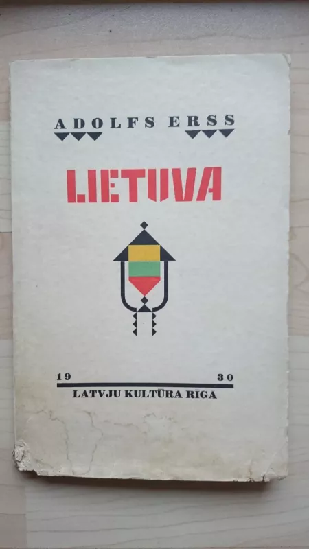 Lietuva - Adolfs Erss, knyga