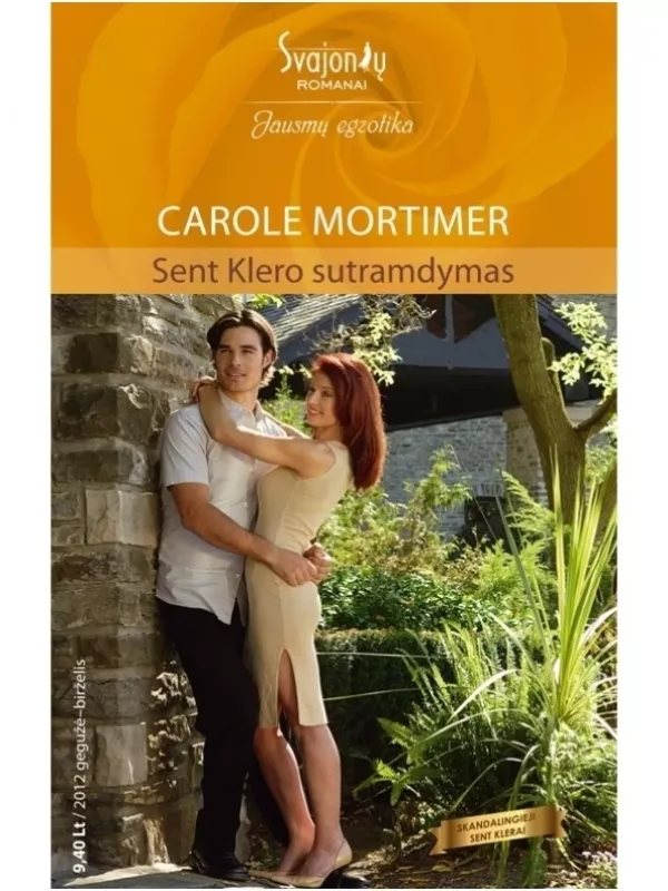 Sent Klero sutramdymas - Carole Mortimer, knyga