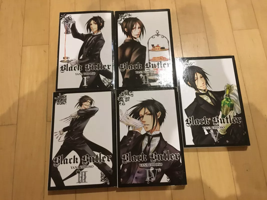 Black butler manga - Yana Toboso, knyga