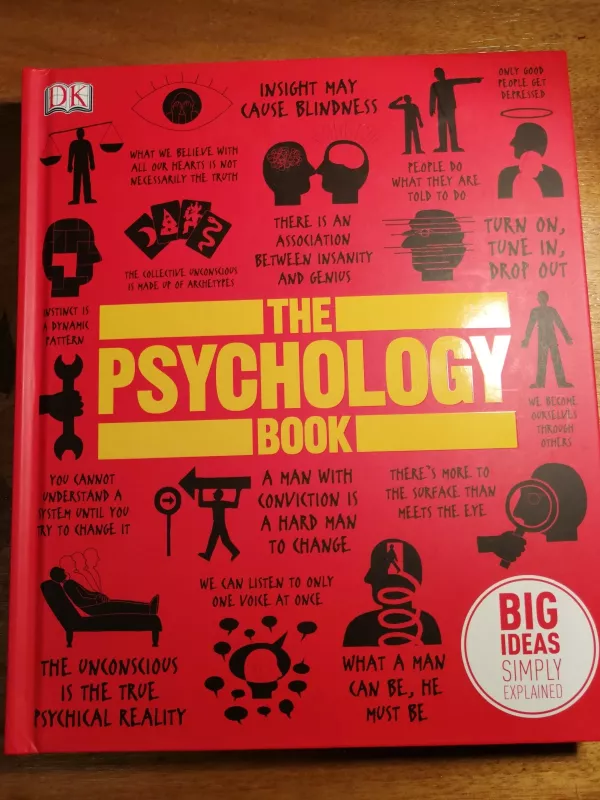 The Psichology Book - DK Dorling Kindersley, knyga