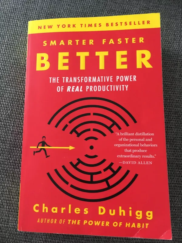 Smarter Faster Better: The Transformative Power of Real Productivity - Duhigg Charles, knyga