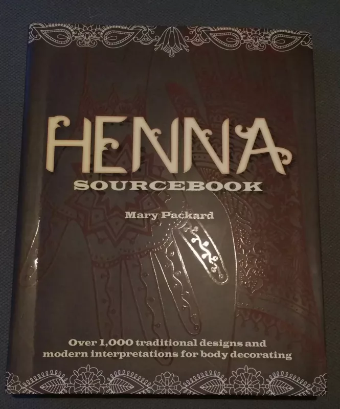 Henna sourcebook - Mary Packard, knyga