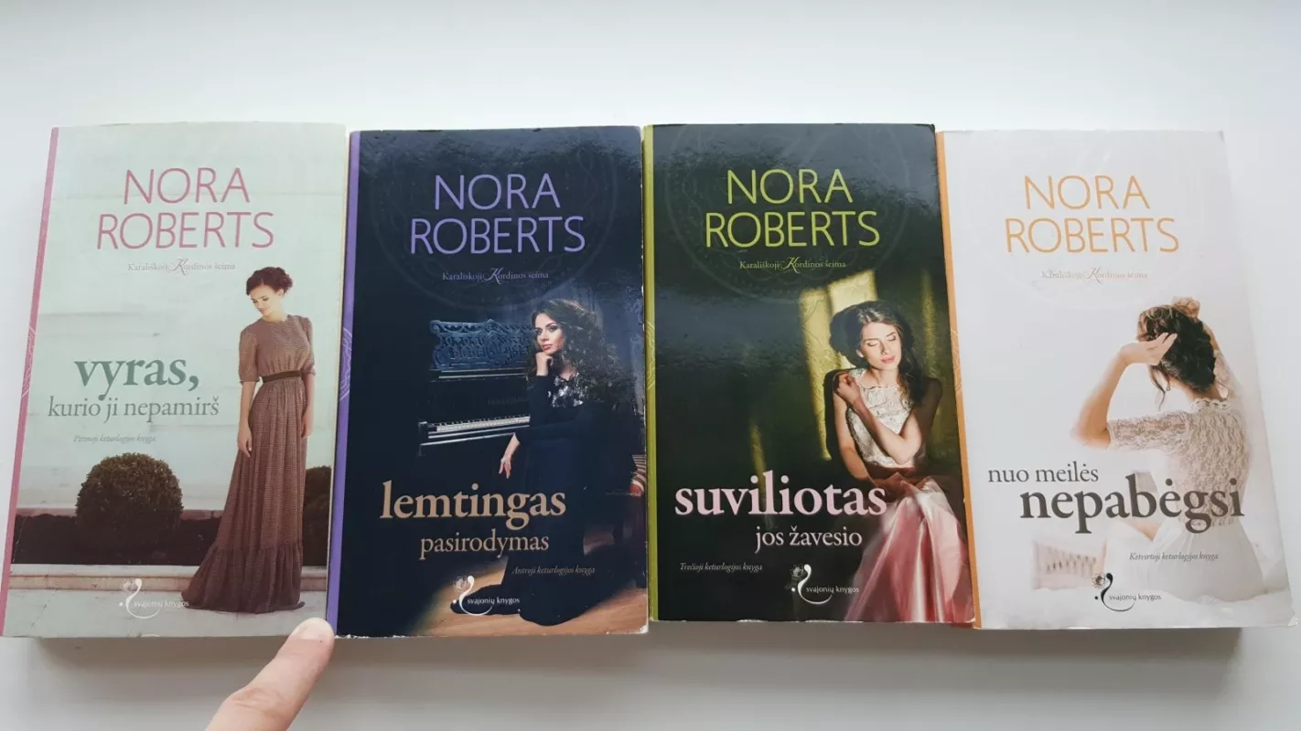 Nuo meilės nepabėgsi (4 knyga) - Nora Roberts, knyga