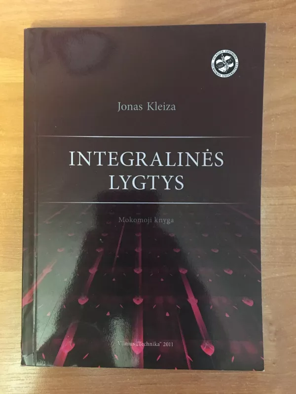 Integralinės lygtys - Jonas Kleiza, knyga