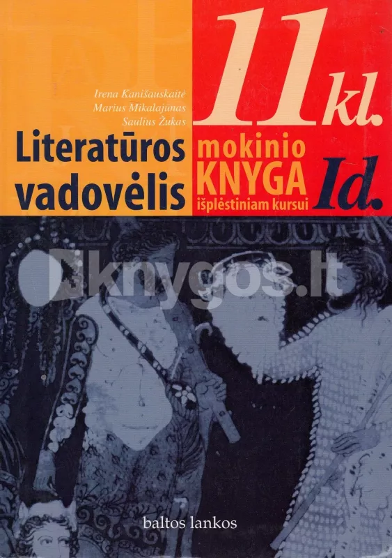 Literatūros vadovėlis 11 kl. mokinio knyga išplėstiniam kursui (I dalis) - I. Kanišauskaitė, S.  Žukas, N.  Šervenikaitė, knyga