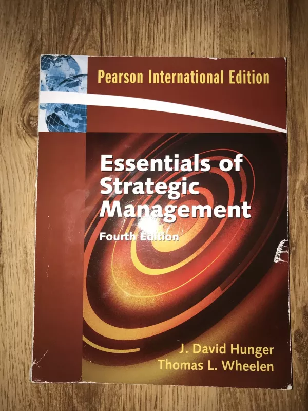 Essentials of Strategic Management, flirto edition - J. David Hunger, knyga