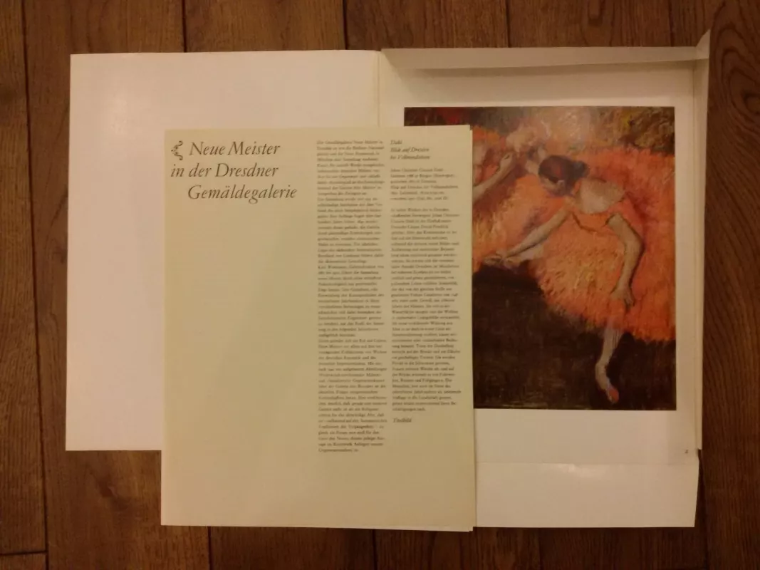 Gemaldegalerie Neue Meister. Zwolf reproduktionen staatliche kunstsammlungen Dresden - Autorių Kolektyvas, knyga