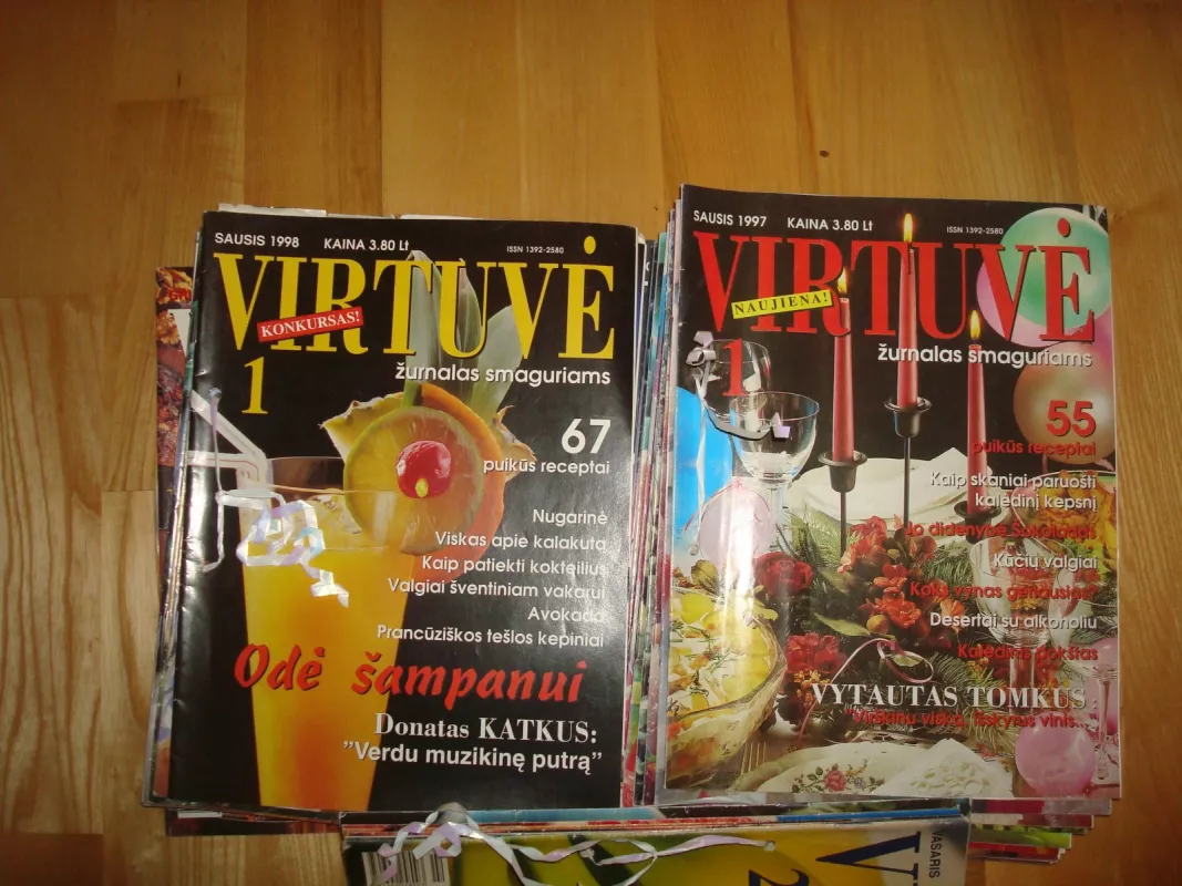 Žurnalai Virtuvė 1997-1999 metai - Autorių Kolektyvas, knyga