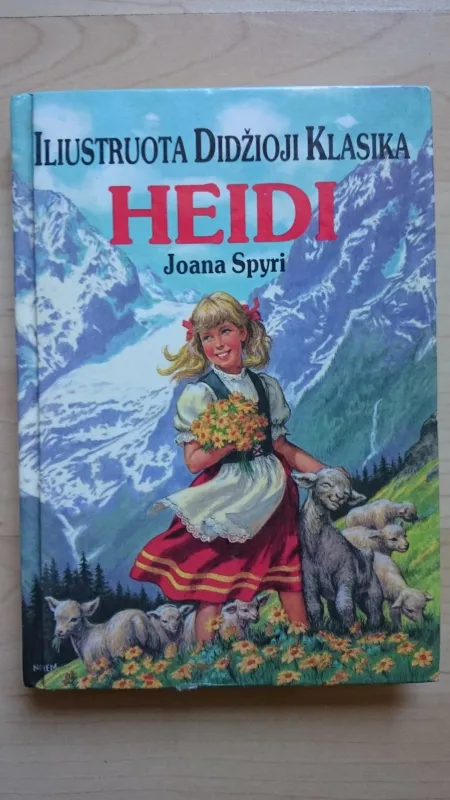 Heidi - Johanna Spyri, knyga