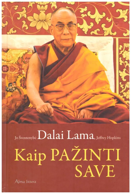 Kaip pažinti save - Lama Dalai, knyga