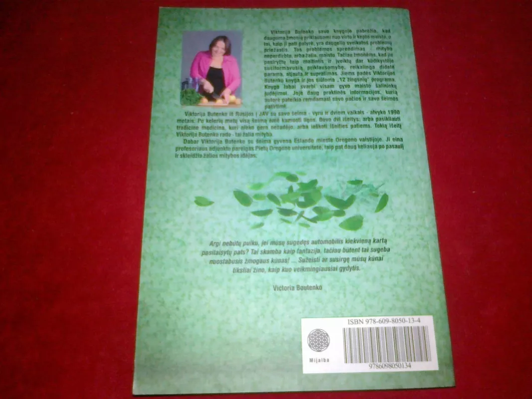 Žalia mityba - Viktorija Butenko, knyga