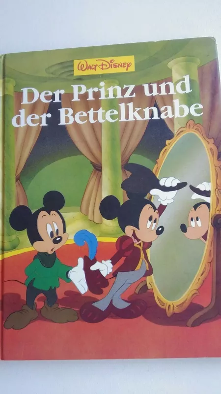 Der Prinz und der Bettelknabe - Walt Disney, knyga