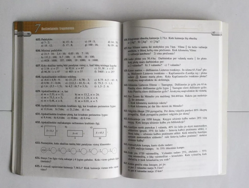 "Matematika tau" uždavinynas 5-tai klasei - Autorių Kolektyvas, knyga
