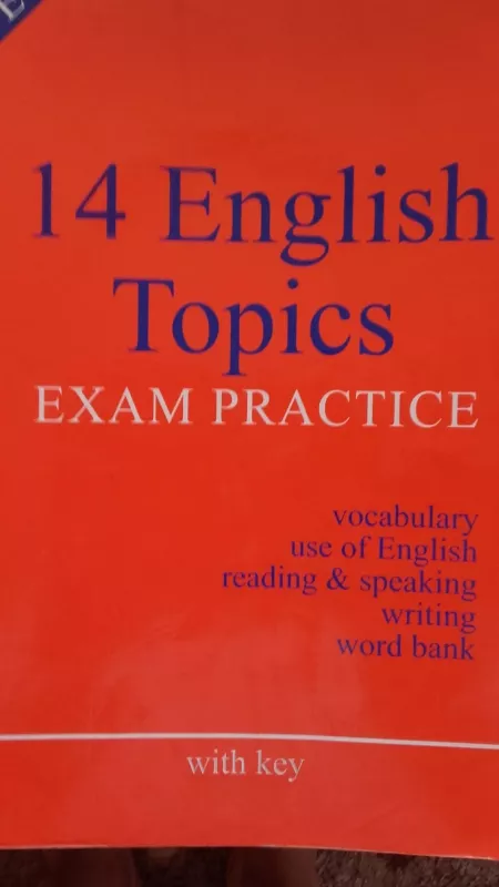 14 English topics - Autorių Kolektyvas, knyga