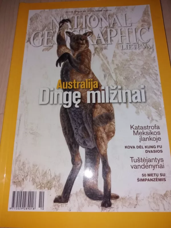 National Geographic Lietuva, 2010 m., Nr. 10 - National Geographic , knyga