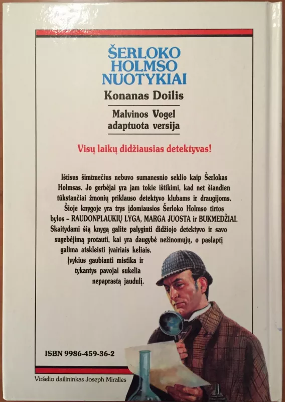 Šerloko Holmso Nuotykiai - Arthur Conan Doyle, knyga