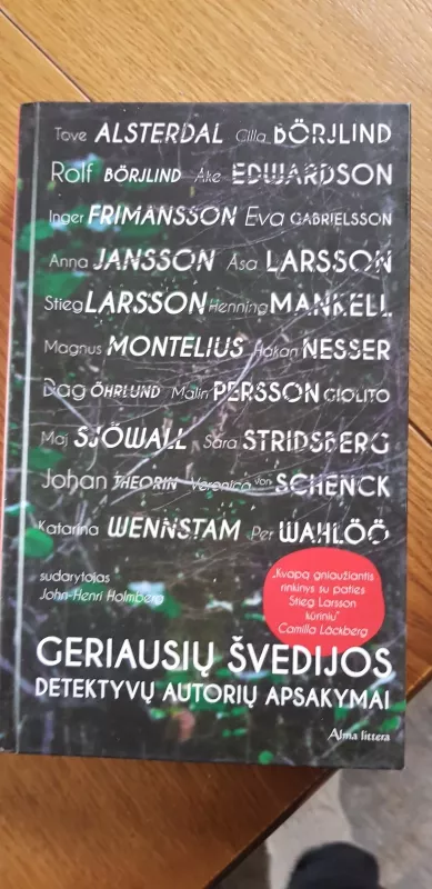 Geriausų Švedijos detektyvų autorių apsakymai - Autorių Kolektyvas, knyga