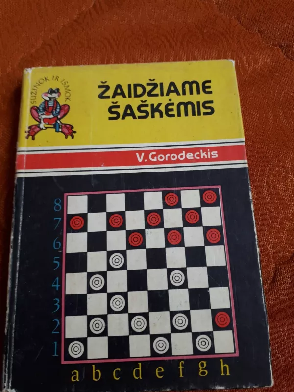 Žaidžiame šaškėmis - V. Gorodeckis, knyga