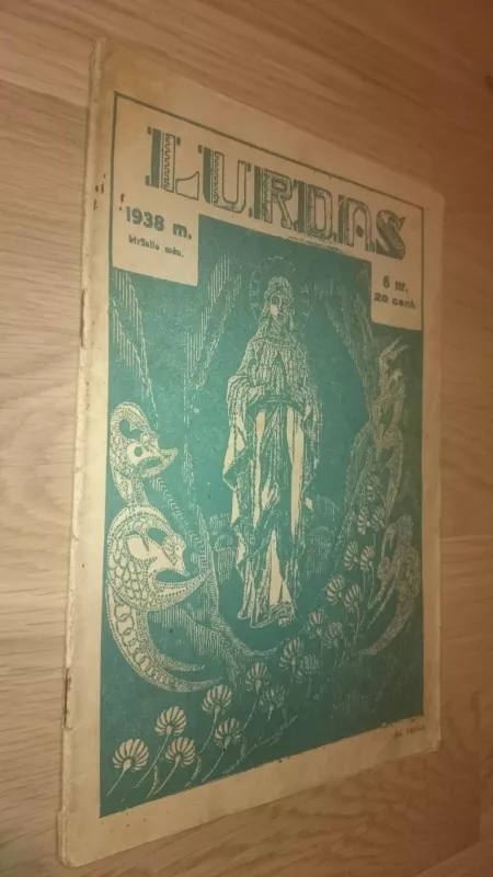 Žurnalas "Lurdas",1938 m,birželio mėn. - Autorių Kolektyvas, knyga