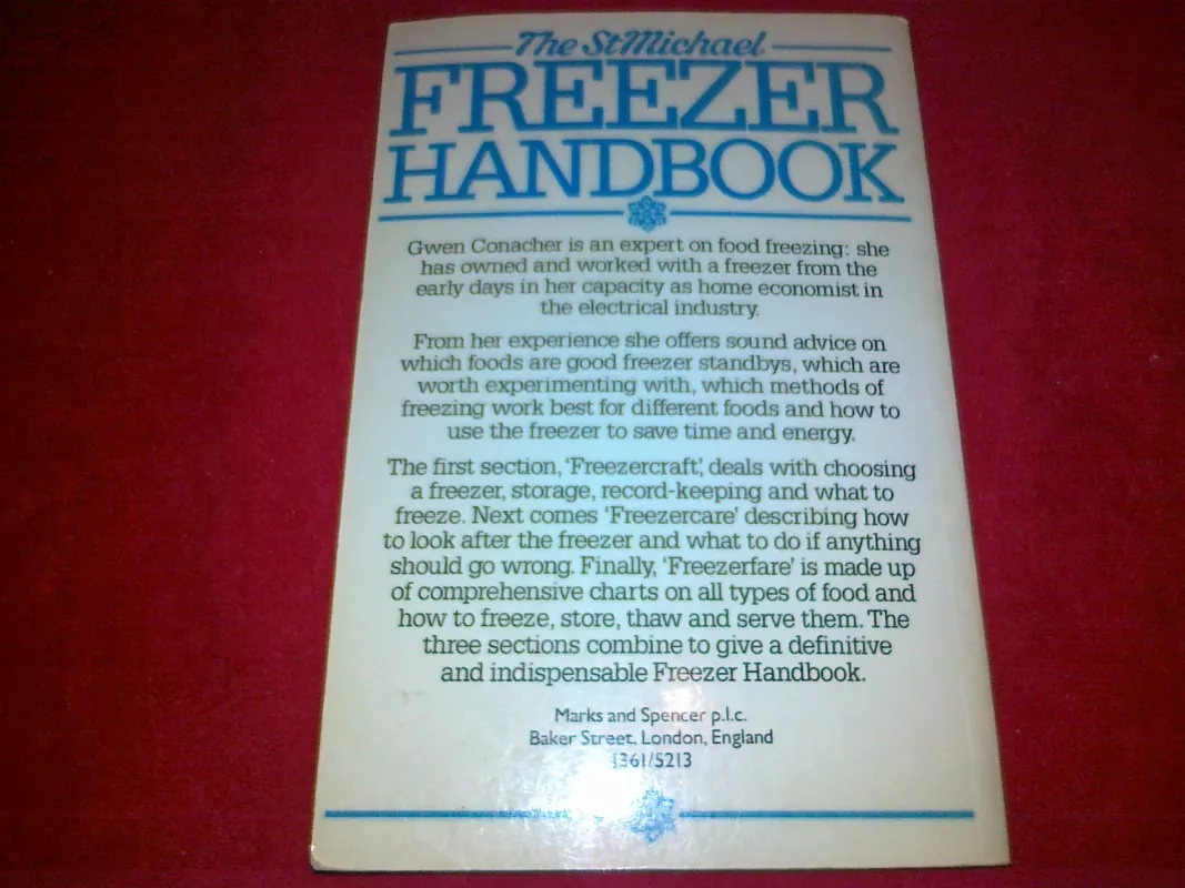 The StMichael. Freezer handbook. - Autorių Kolektyvas, knyga