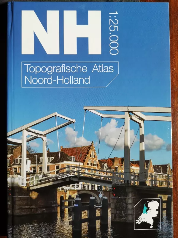 Topografishe Atlas Noord-Holland 1:25000 - Autorių Kolektyvas, knyga
