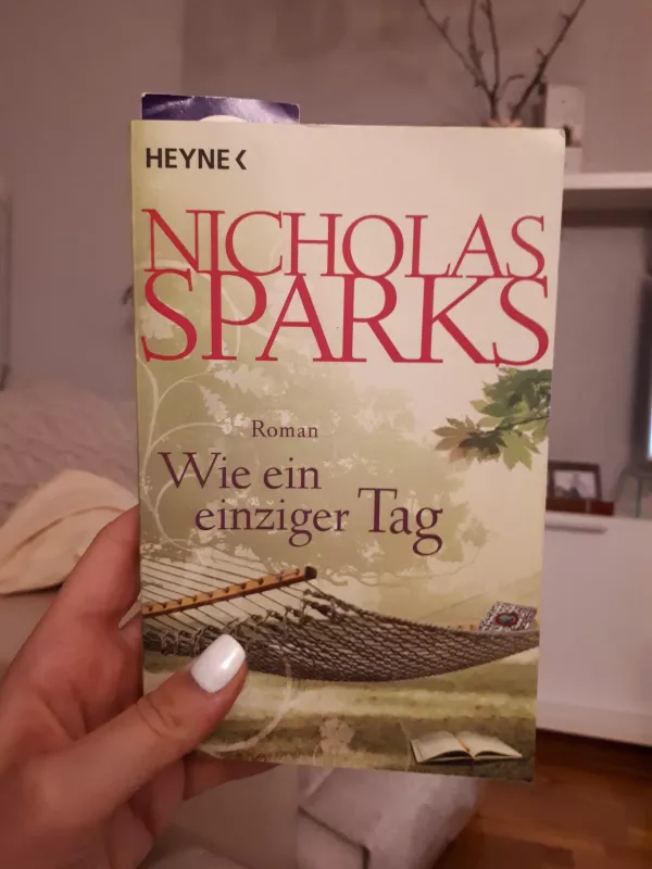 Wie ein einziger Tag - Nicholas Sparks, knyga