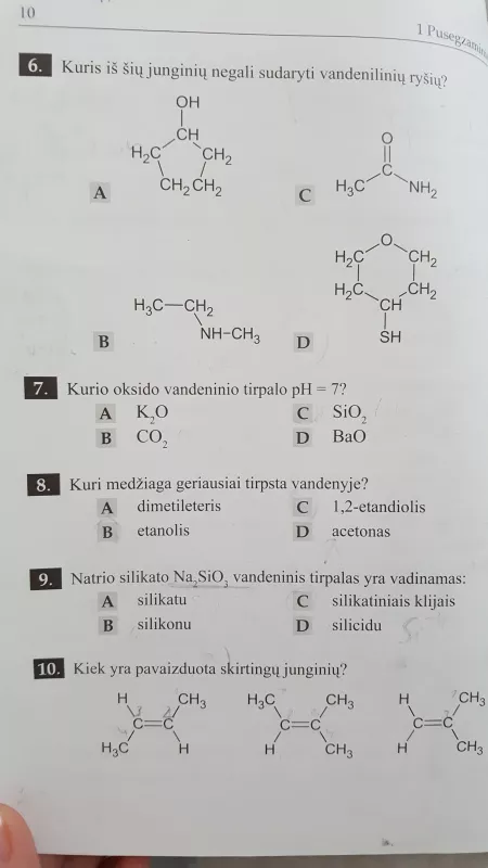 Pasirenk chemijos egzaminui - Černovas Vytautas, knyga