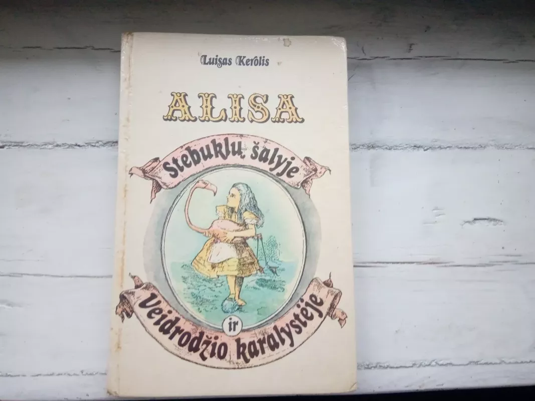 Alisa stebuklų šalyje - Luisas Kerolis, knyga