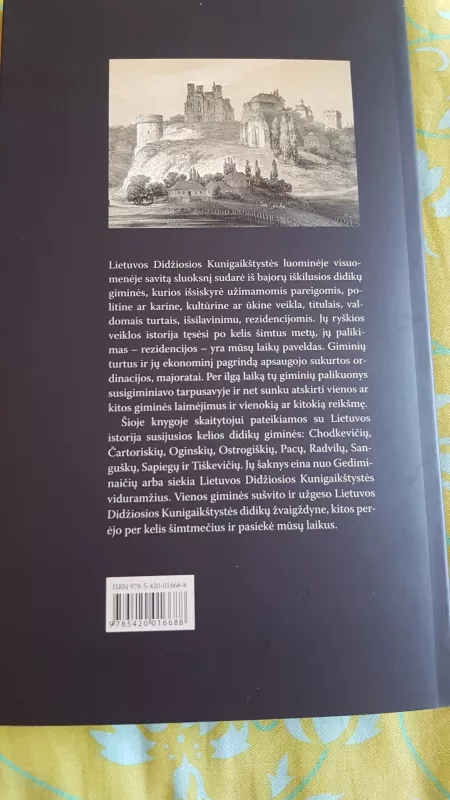 Lietuvos Didžiosios Kunigaikštystės didikų giminės - Autorių Kolektyvas, knyga