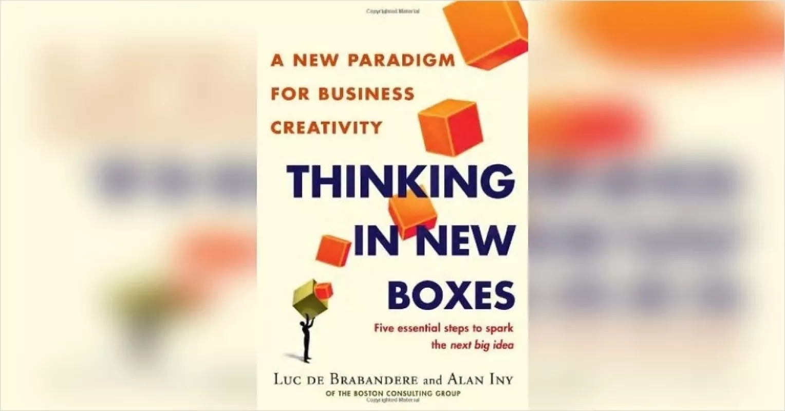 Thinking in New Boxes: A New Paradigm for Business Creativity - Luc de Brabandere, knyga