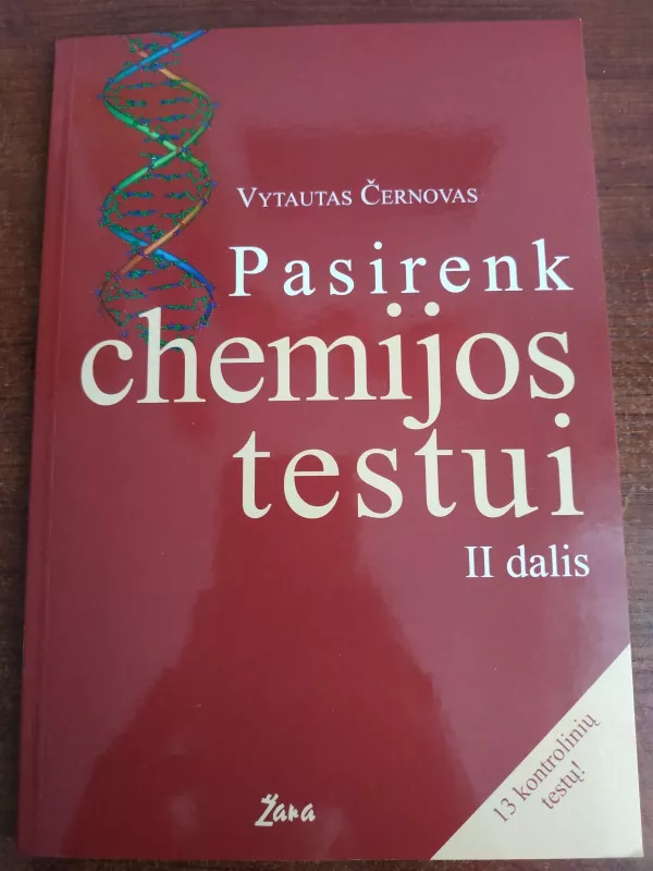 Pasirenk chemijos testui 2 dalis - Černovas Vytautas, knyga