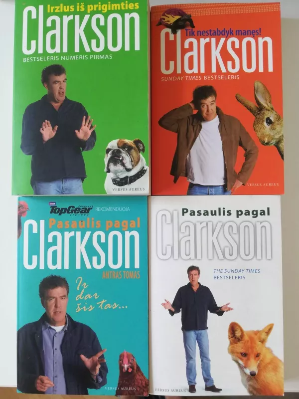 3 knygos apie Jeremy Clarkson - Jeremy Clarkson, knyga