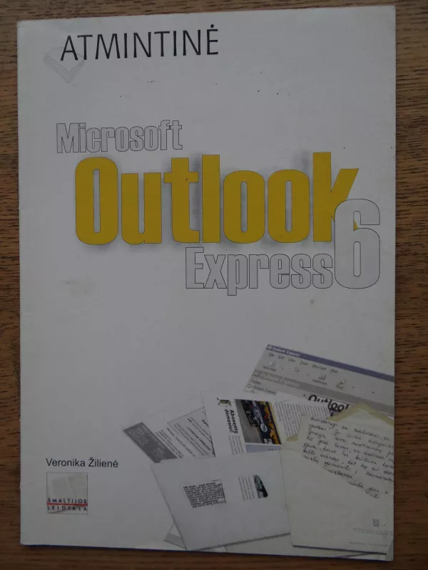 microsoft outlook express 6 atmintinė - Veronika Žilienė, knyga
