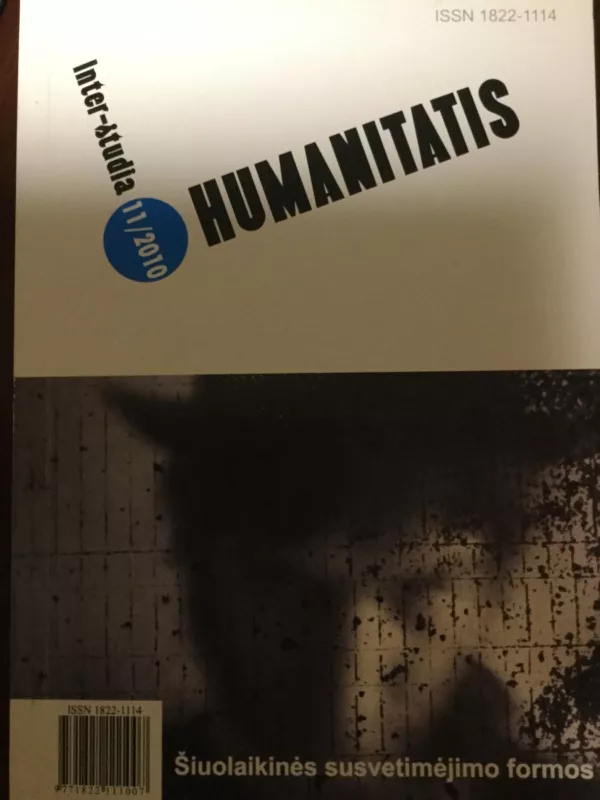 Inter-studia humanitatis. Nr.11/2010 "Šiuolaikines susvetimėjimo formos" - Autorių Kolektyvas, knyga