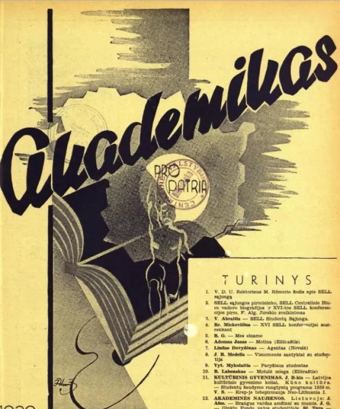 Akademikas 1933-1939, 1993, 1995 - Autorių Kolektyvas, knyga