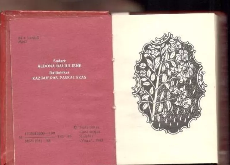 Miniatiūrinė knyga ,,Adomas Mickevičius. Poezija" - Aldona Baliulienė (sud.), knyga
