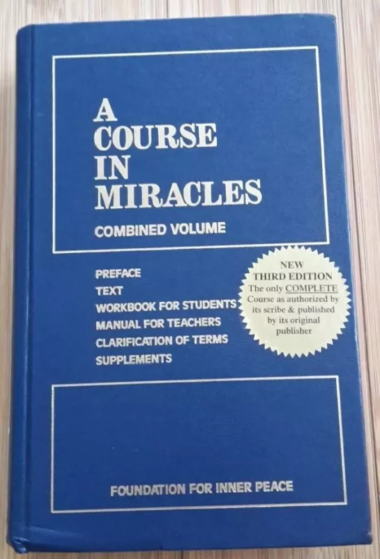 A Course in Miracles - Autorių Kolektyvas, knyga