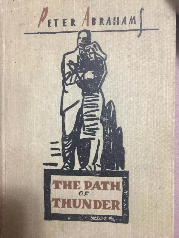 The path of thunder - Peter Abrahams, knyga