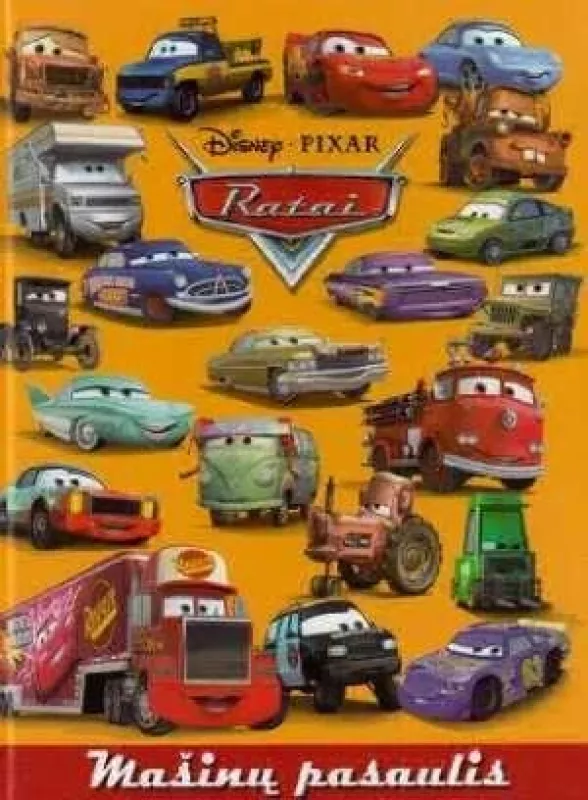 Disney Pixar. Ratai. Mašinų pasaulis - Walt Disney, knyga