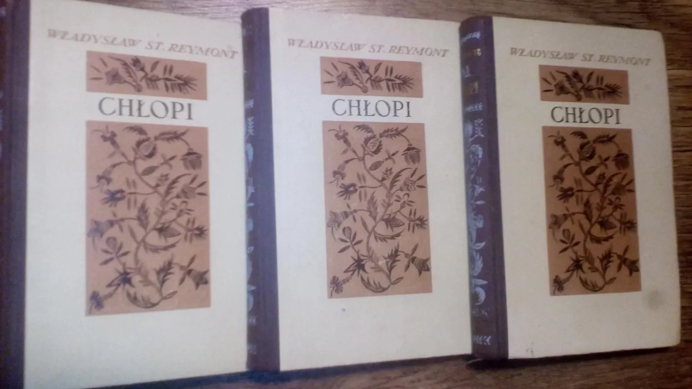 Chlopi (4 tomai) - Wladysląw Reymont, knyga