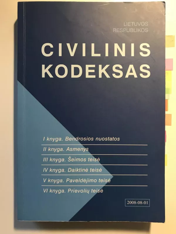 Civilinis kodekas - Autorių Kolektyvas, knyga