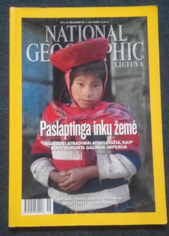 National Geographic Lietuva, 2011 m., Nr. 4 - National Geographic , knyga