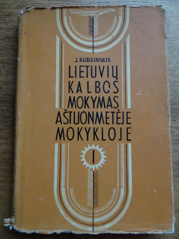 LIETUVIŲ KALBOS MOKYMAS AŠTUONMETĖJE MOKYKLOJE IV-VIIIKLASĖSE (Idalis) - J. Budzinskis, knyga