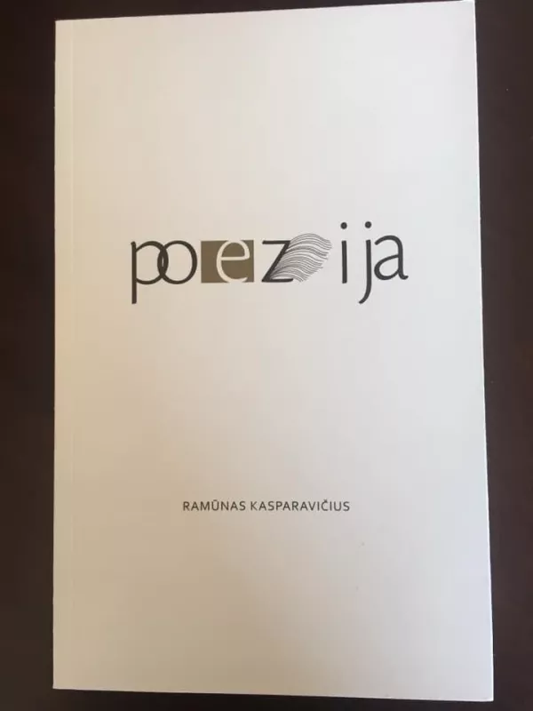 Poezija - Ramūnas Kasparavičius, knyga