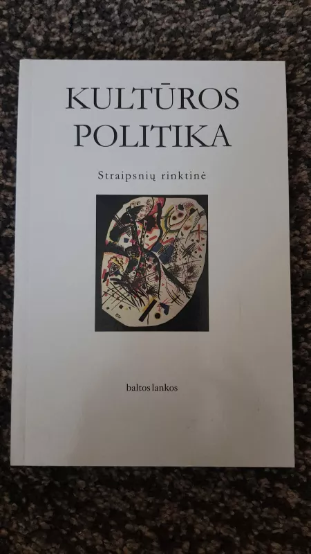 Kultūros politika - Gabrielė Žaidytė, knyga