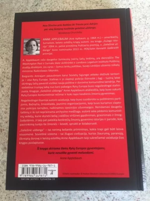 Geležinė uždanga. Rytų Europos sugniuždymas 1944-1956 - Anne Applebaum, knyga